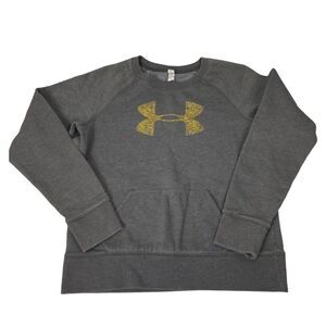 Under Armour Gray Semi Fitted Coldgear Sweatshirt